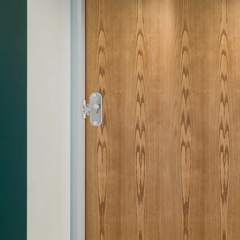 2 個 90 度スライド式納屋ドアラッチ安全で耐久性のある簡単な取り付けアルミニウム合金ステンレス鋼アウトスイングドアセキュリティ