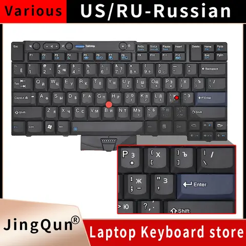 Replacement Keyboard for Lenovo ThinkPad T410 T410S T420 T420S X220 X220I X220S X220T T510 T520 45N2135 45N2211 45N2141 45N2071