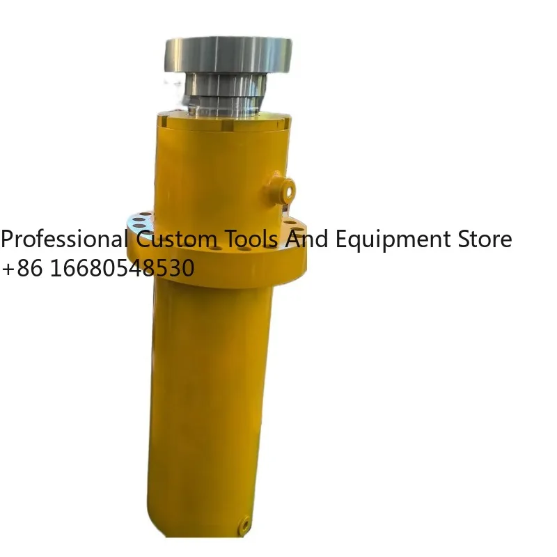 4LKODM OEM 150T  Large Telescopic Hydraulic Cylinderfor Fully Automatic Vulcanizing Machine