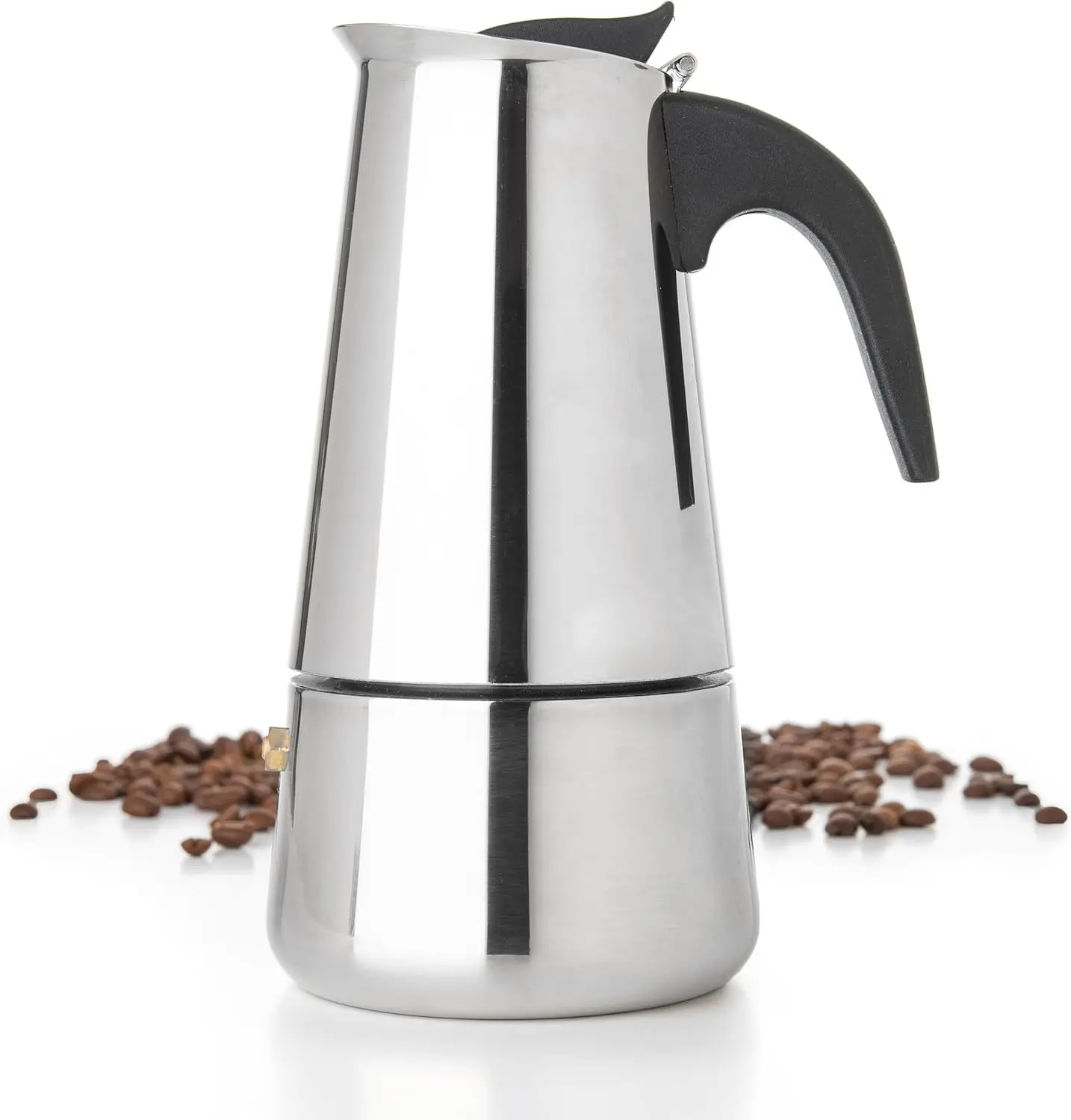 Mocha Coffee Pots Stainless Steel Espresso Pot with Coffee Cup Portable Latte Maker Cafetiere  Tea Maker for Camping Home