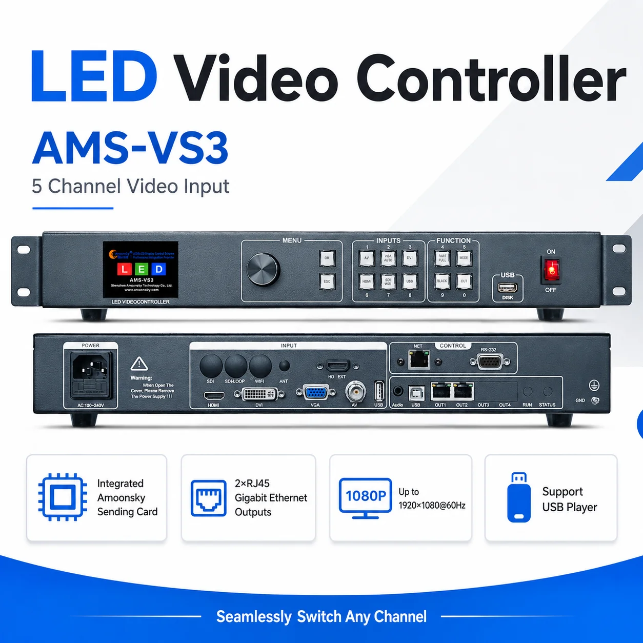 controlador-de-video-led-amoonsky-ams-vs3-com-controle-remoto-opcional-wifi-sdi-versao-hd-para-exibicao-em-led