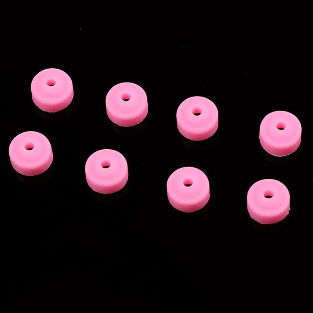 

20 шт. пластиковых защитных колпачков для пылесборников маникюрных фрез, насадок для шлифовки, профессиональные аксессуары для маникюра