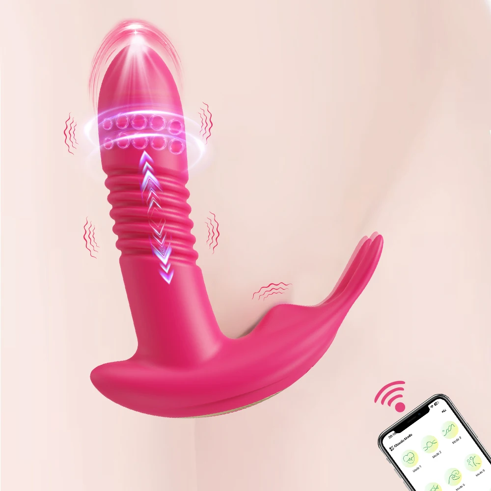 Sexy Adult Vagina Vibrator Female Clitoris Stimulator Dildo Vibrator Sex Toy Wearable Panties Vibrator Adult Sex Toys for Women