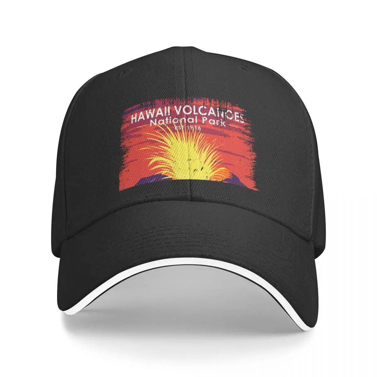 

Hawaii Volcanoes National Park Vintage Baseball Cap Hat Beach sun hat Elegant Women's Hats Men's