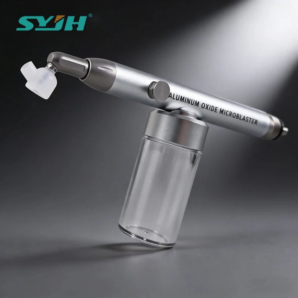 SYJH Dental Aluminum Oxide Sandblasting Gun Dentist Microetcher Sandblasting Alumina Gun Air Abrasion Polisher Dentistry Tools