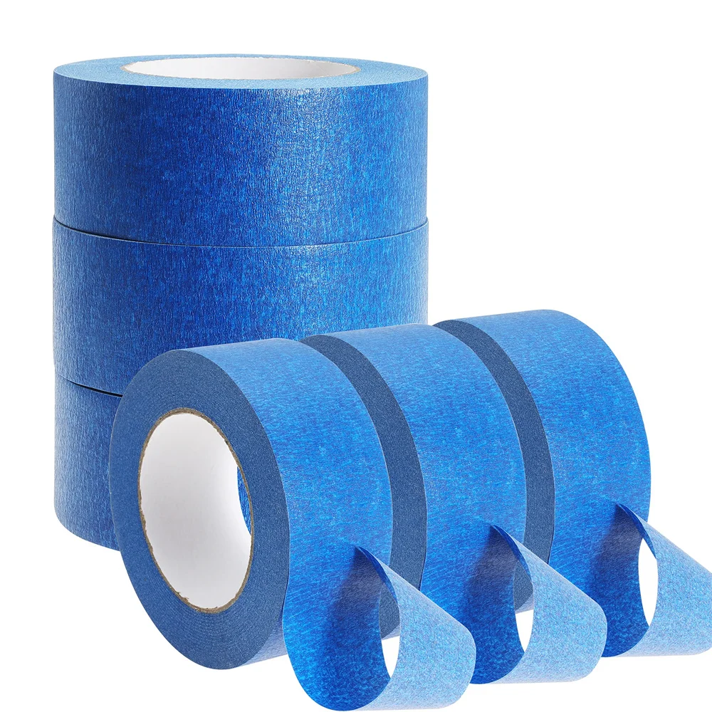 3 roll/set festék Célszalag multi-surface Álruhába öltöztet cuved eltávolítása festék Célszalag biztonsági fali Festés mesterségek Mesterkedés Építésmód haza 20m/roll