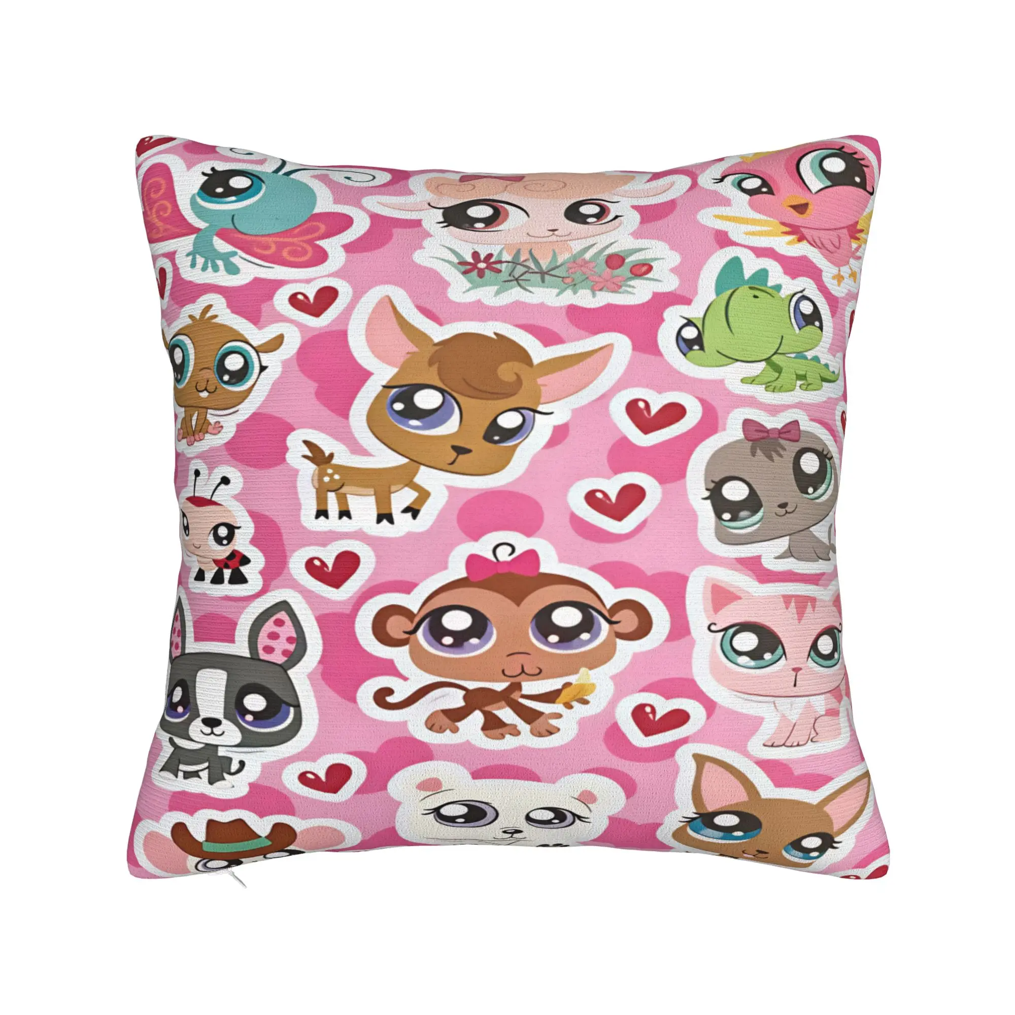 Littlest Pet Cute Pillowcases  Vintage Pillow Case For Wedding Party Home Decor Print Pillow Cover