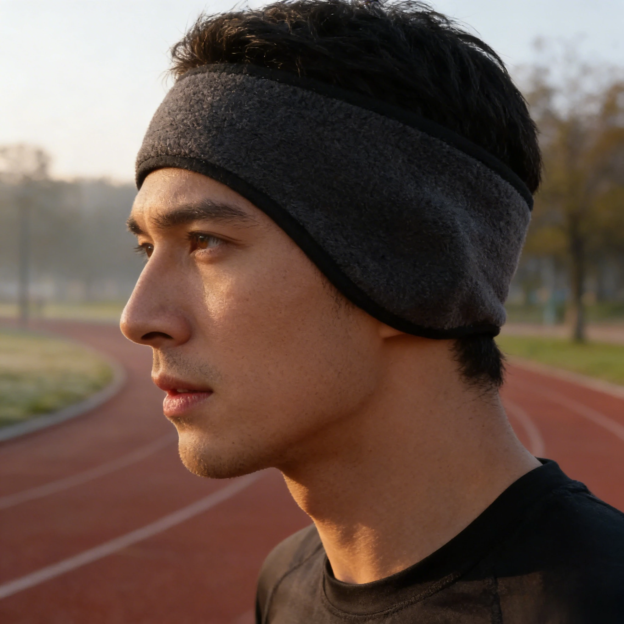 Fleece Ear Warmer Headband Polar Fleece Outdoor Sports Cycling Windproof Cold Resistant