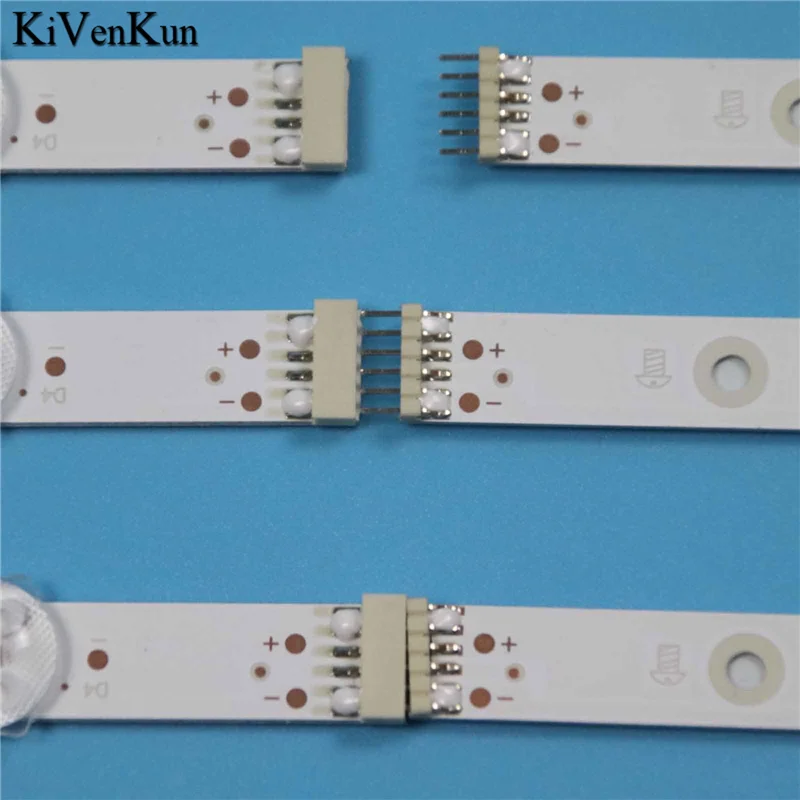 Светодиодная лента для подсветки Philips 43PFS5803/12 43PFS5803/62 43PFS5823/12 43PUS5803/12 стержней LB43046 V0_02 LB43046 V0_00 Ленты для линейки