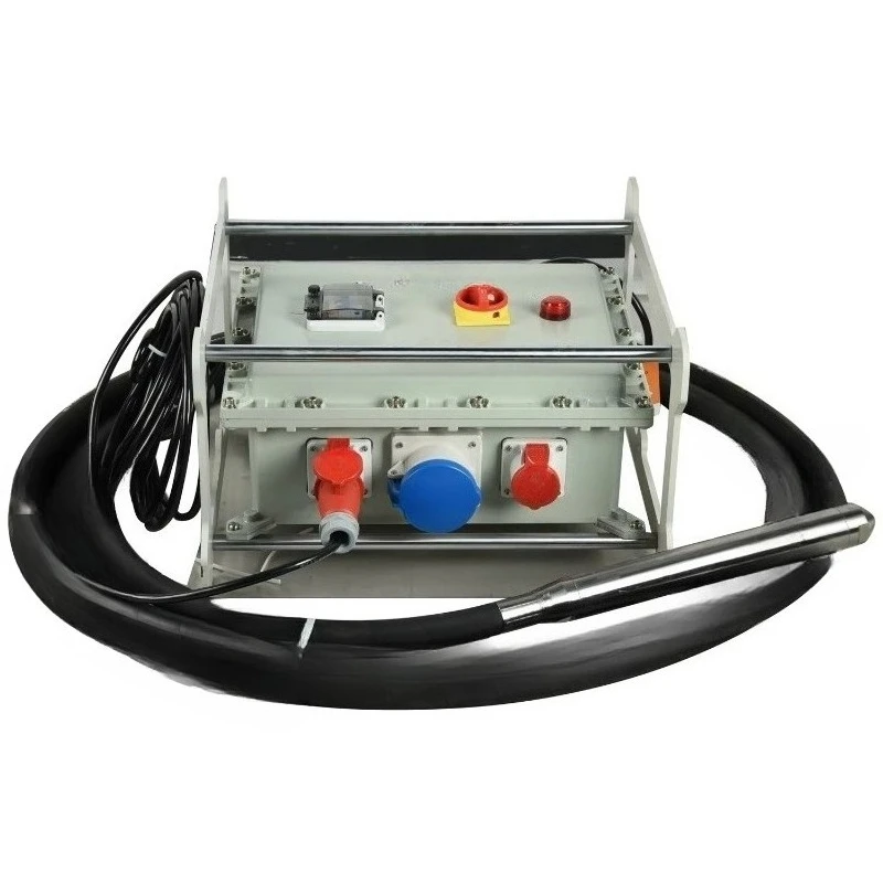 Intelligent High-Frequency Concrete Vibrator 12000rpm High-Speed Concrete Vibrator 40/50/60/63/65mmworking Rod Head Diameter