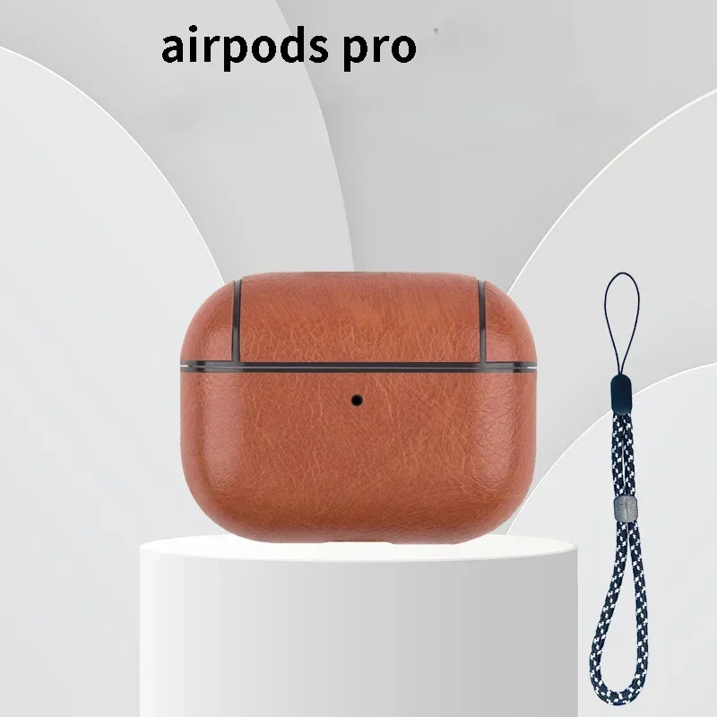 سماعة الرأس، غطاء جلدي من البلاستيك الصلب، Funda، حافظة لجهاز الجيل الثاني، AirPods Pro 2، AirPod 3 Pro 2022