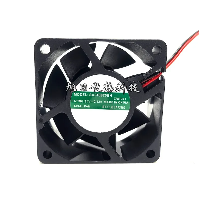 for Shengjiu SA240625BH 6025 6cm 24V 0.42A Inverter Cooling Fan New