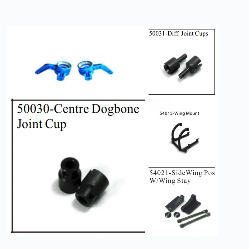 

HSP Spare Part 50030 50031N 54013 54021 050006 For 1/5TH 4WD Power R/C On-Road Truck 94050 94054