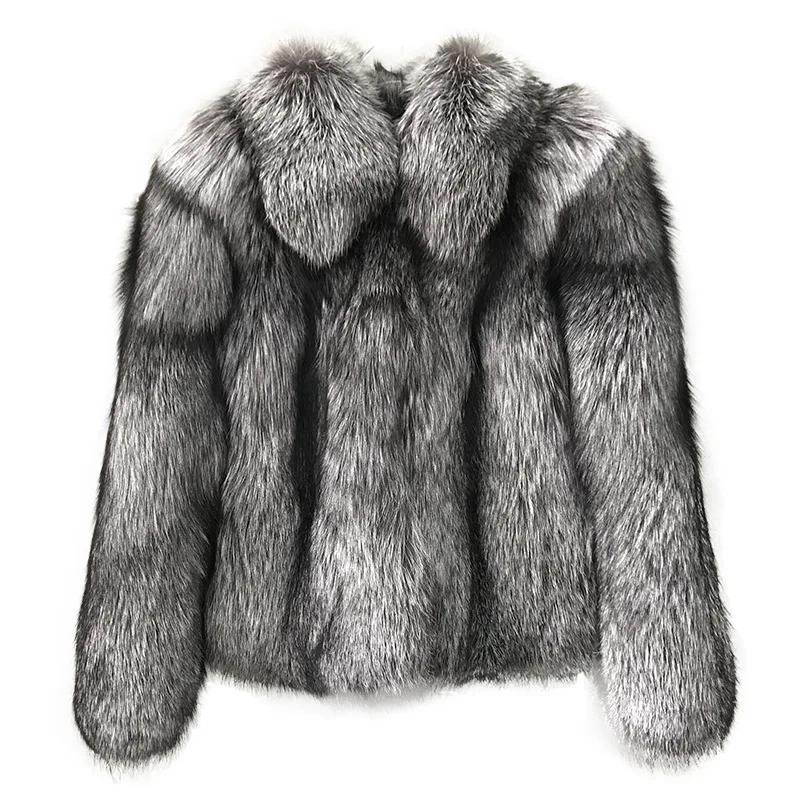 KIDCRKJ Winter Women's Faux Fur Coat Multicolor Warm Fluffy Artificial Fur Coat For Female Comfortable Eco Lady Plush Jacket
