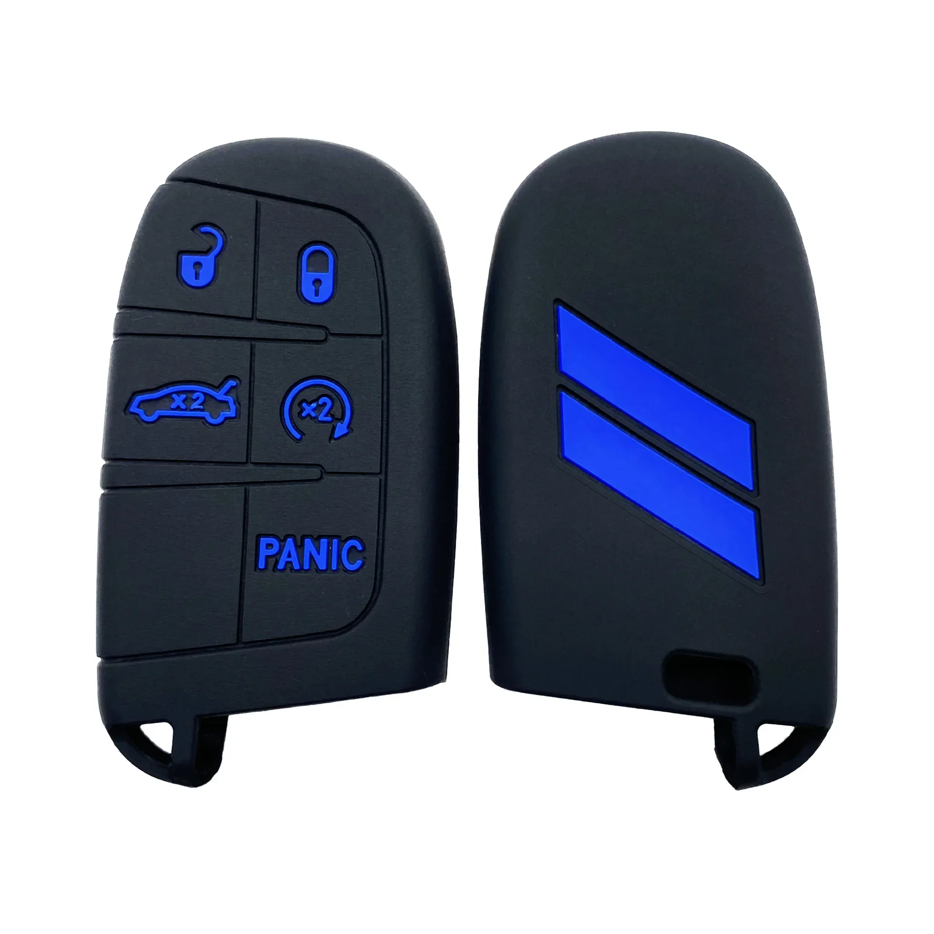 Silikon-Smartkey-Hülle Passend für Jeep Grand Cherokee WK2 2014-2021 Cherokee KL 2014-2023 Dodge Dart 2013-2016 Durango 2014-2026 – Detail 17