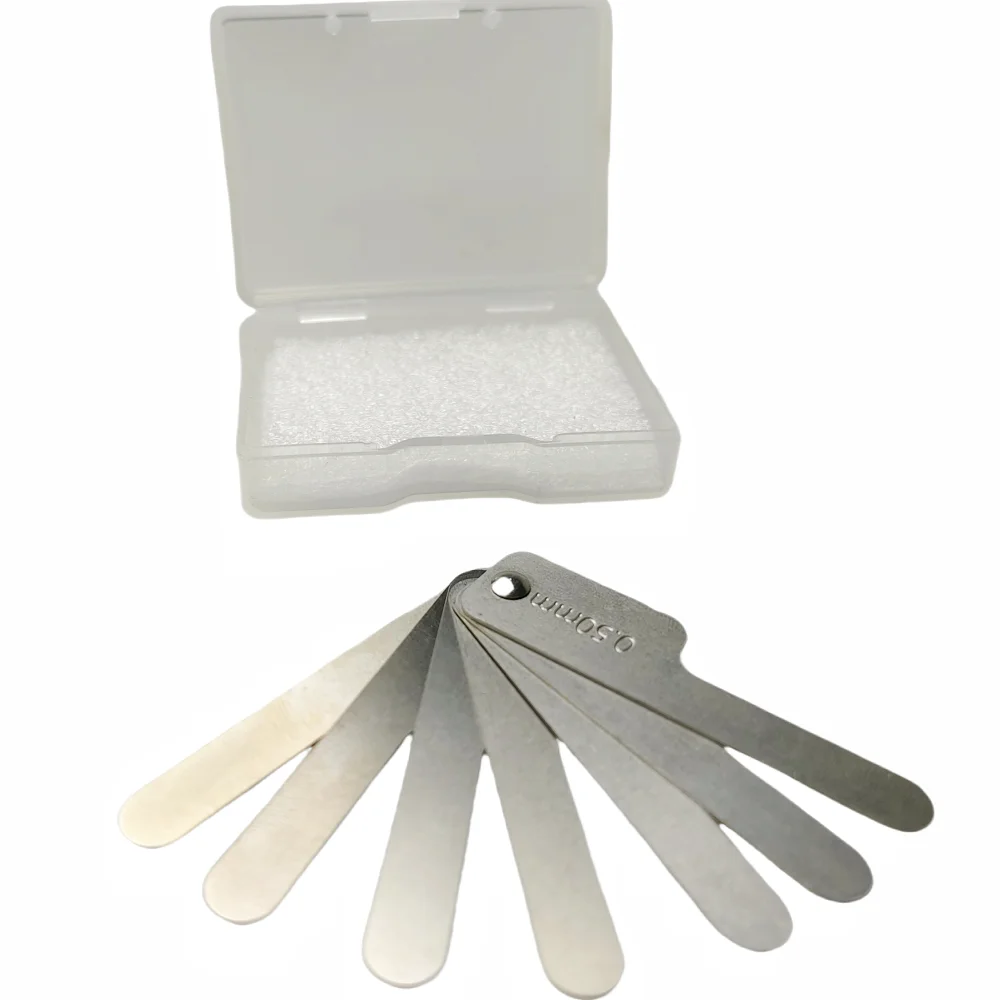 

Dental IPR Gauge - Stainless Steel Interproximal Reduction Ruler for Orthodontic Tooth Gap Measurement & Reciprocating Tools