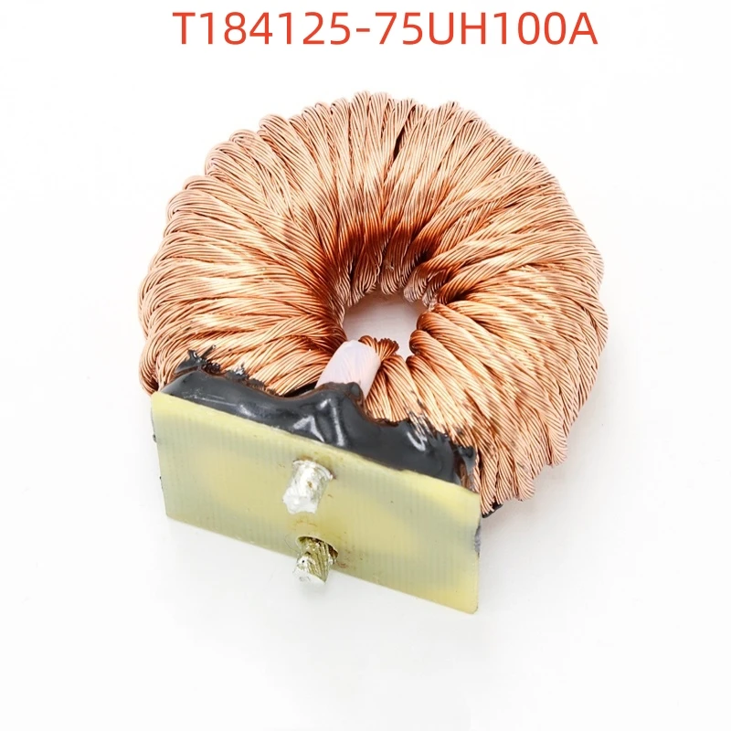 Energy Storage Inductor T184125-75uh100a High Current New Energy Photovoltaic Power Ring Magnetic Ring Inductor Coil