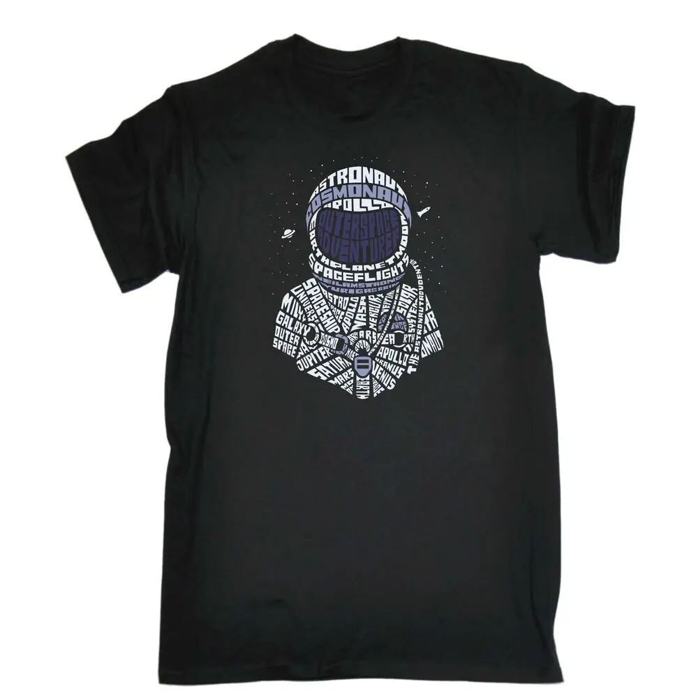 Men's T-shirt Tee - Funny Astronaut Space Race Calligram Outta Novelty Anime Graphic T-shirts for Men Clothing Women Tees Y2K to