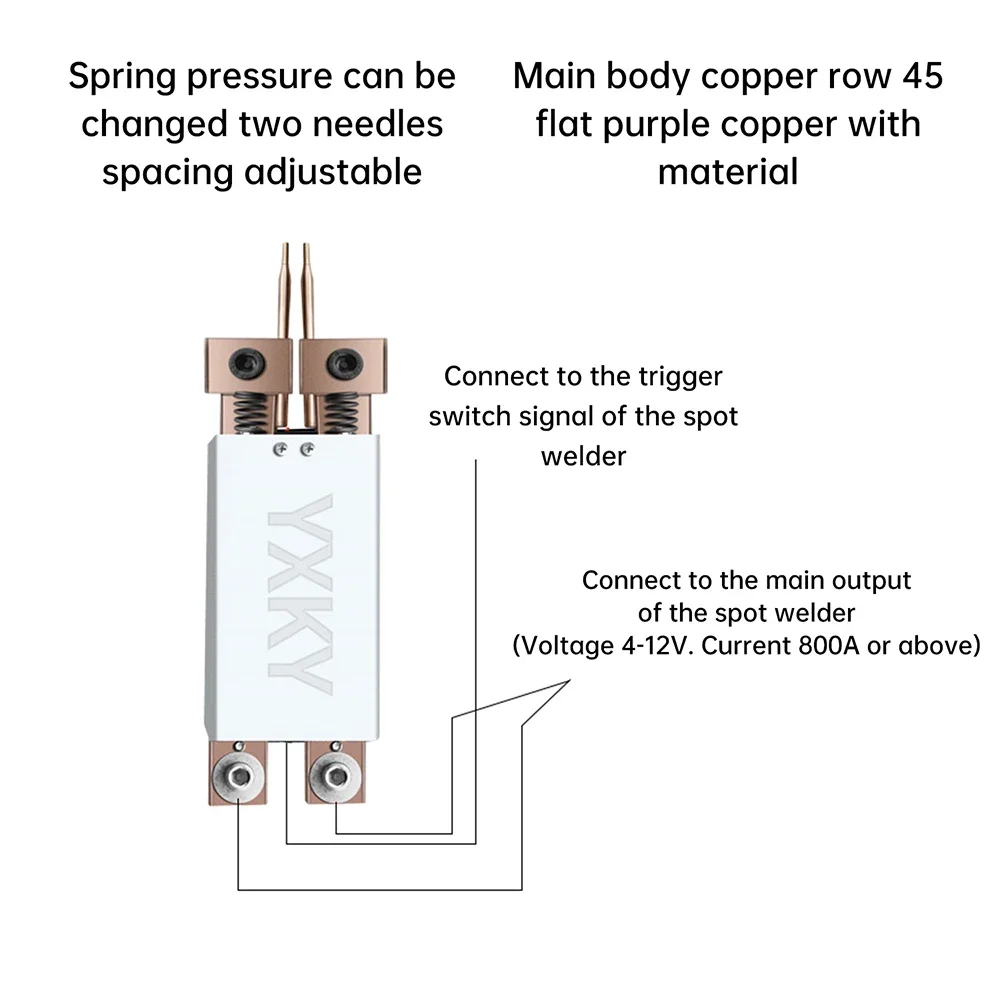 8Kinds Mini Spot Welder Kit 0.25mm Weldable Portable Automatic trigger Welding Tools DIY Welding Machine For 18650 Battery Pack