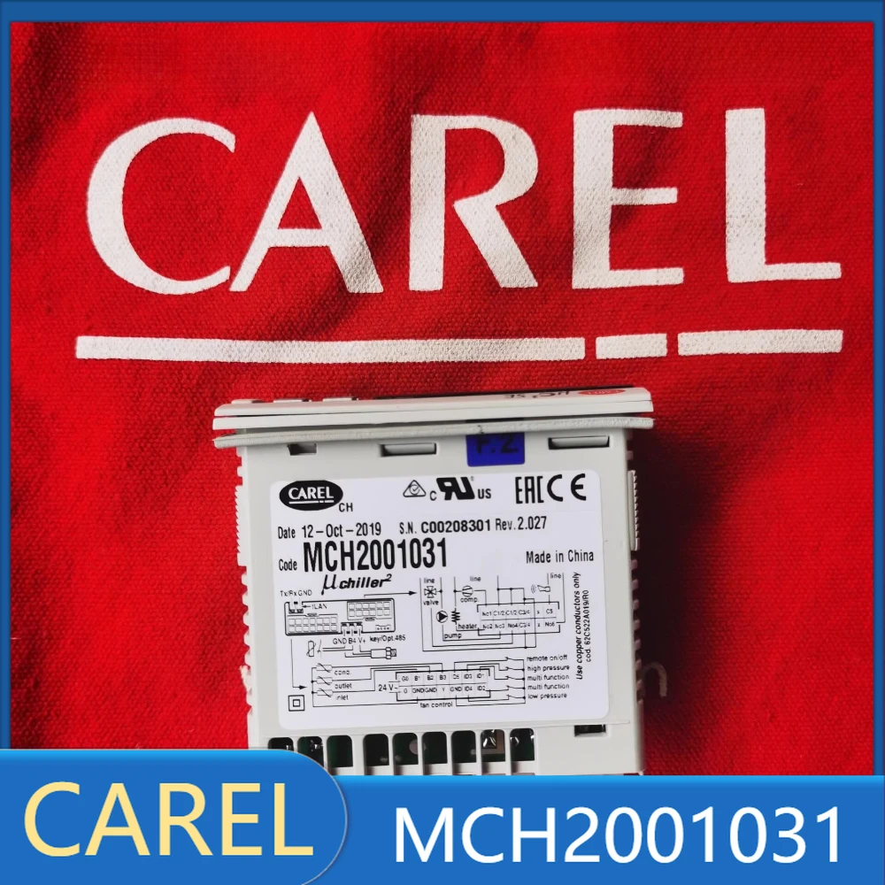 

CAREL UC2SE MCH2001031 Temperature Controller for Hospital AMICON Nuclear Magnetic Unit Chiller