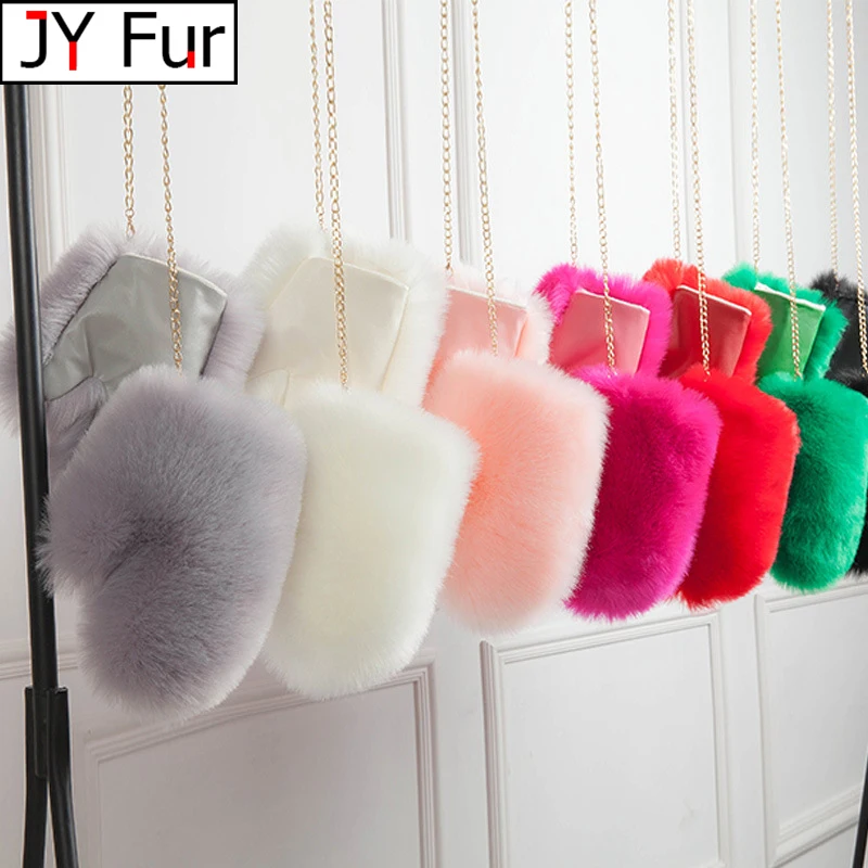 

2024 Hot Sale Winter Women Natural Real Fox Fur Gloves Warm 100% Genuine Fox Fur Mittens Girl Fashion Luxury Real Fox Fur Glove