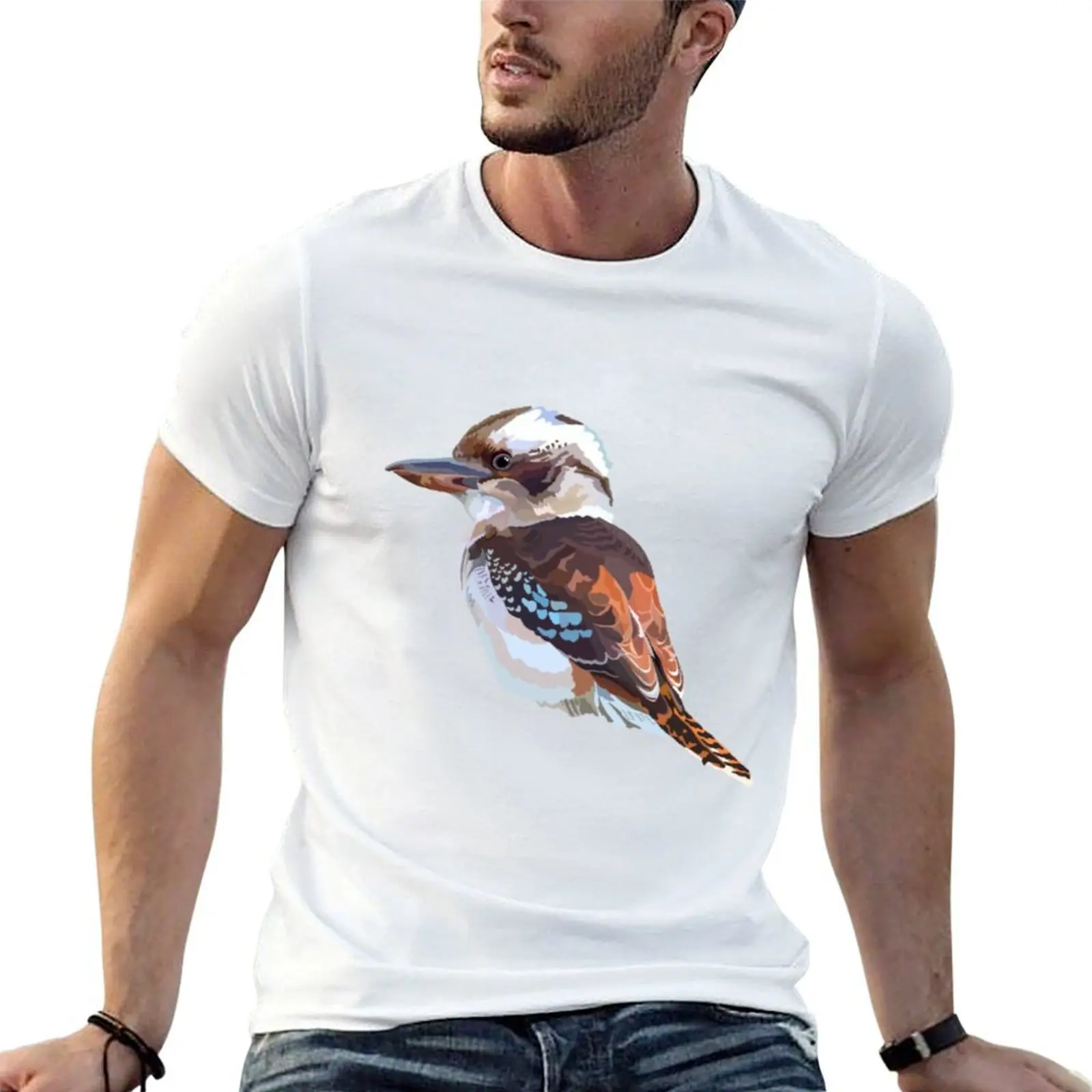 

K is for Kookaburra T-Shirt t shirts for man graphic tees t shirt man cotton t shirt man luxury T-Shirt