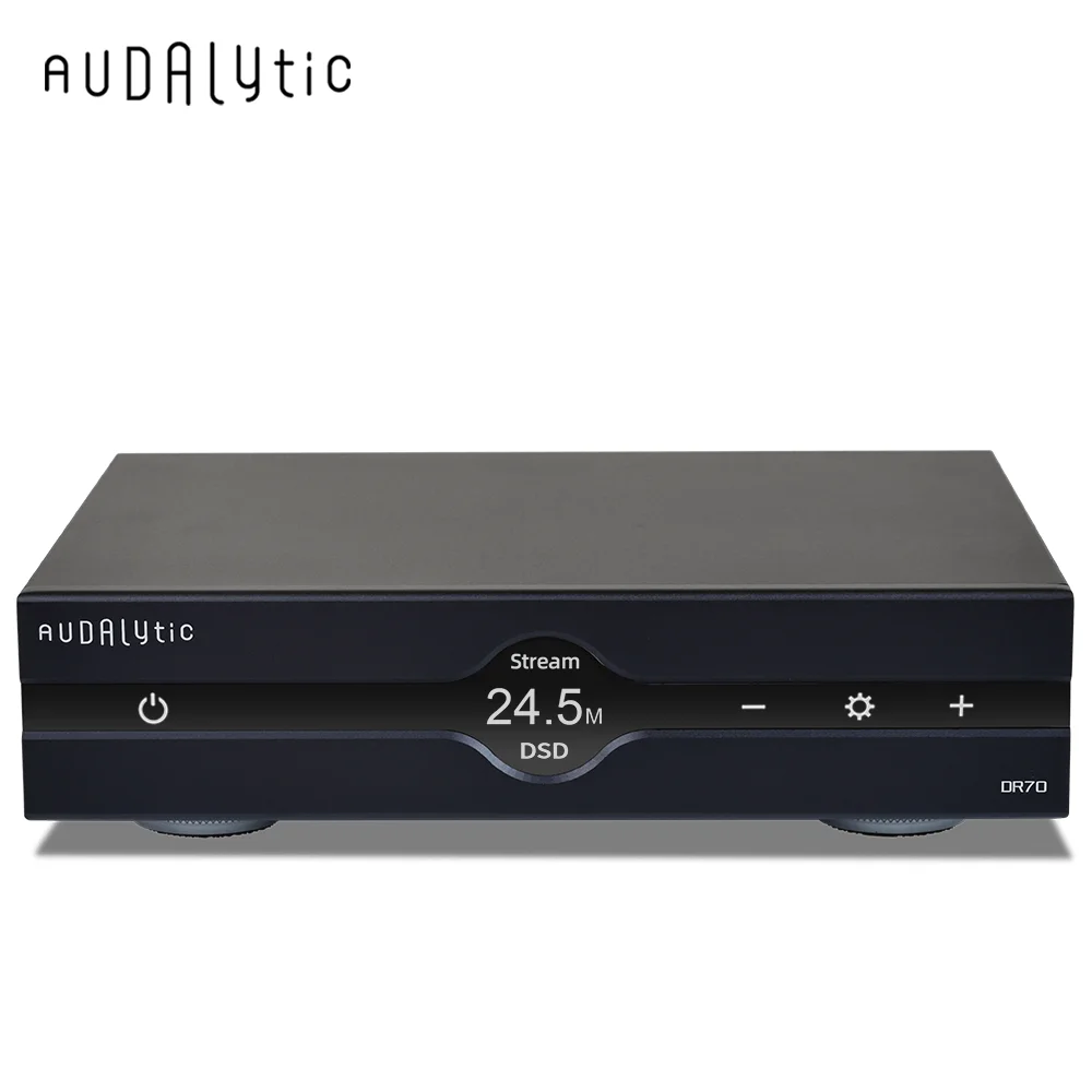 Audalytic DR70 hifi R2R Streaming DAC وحدة فك ترميز الصوت للموسيقى الرقمية وحدة فك ترميز الشبكة تدعم DLNA وAirPlay