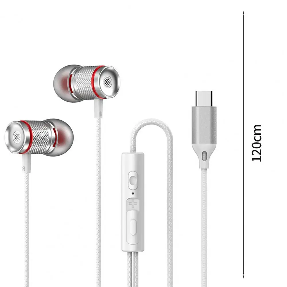 Design ergonômico prático fone de ouvido, transmissão estável, som Hi-Fi, controle com fio, ouvir música