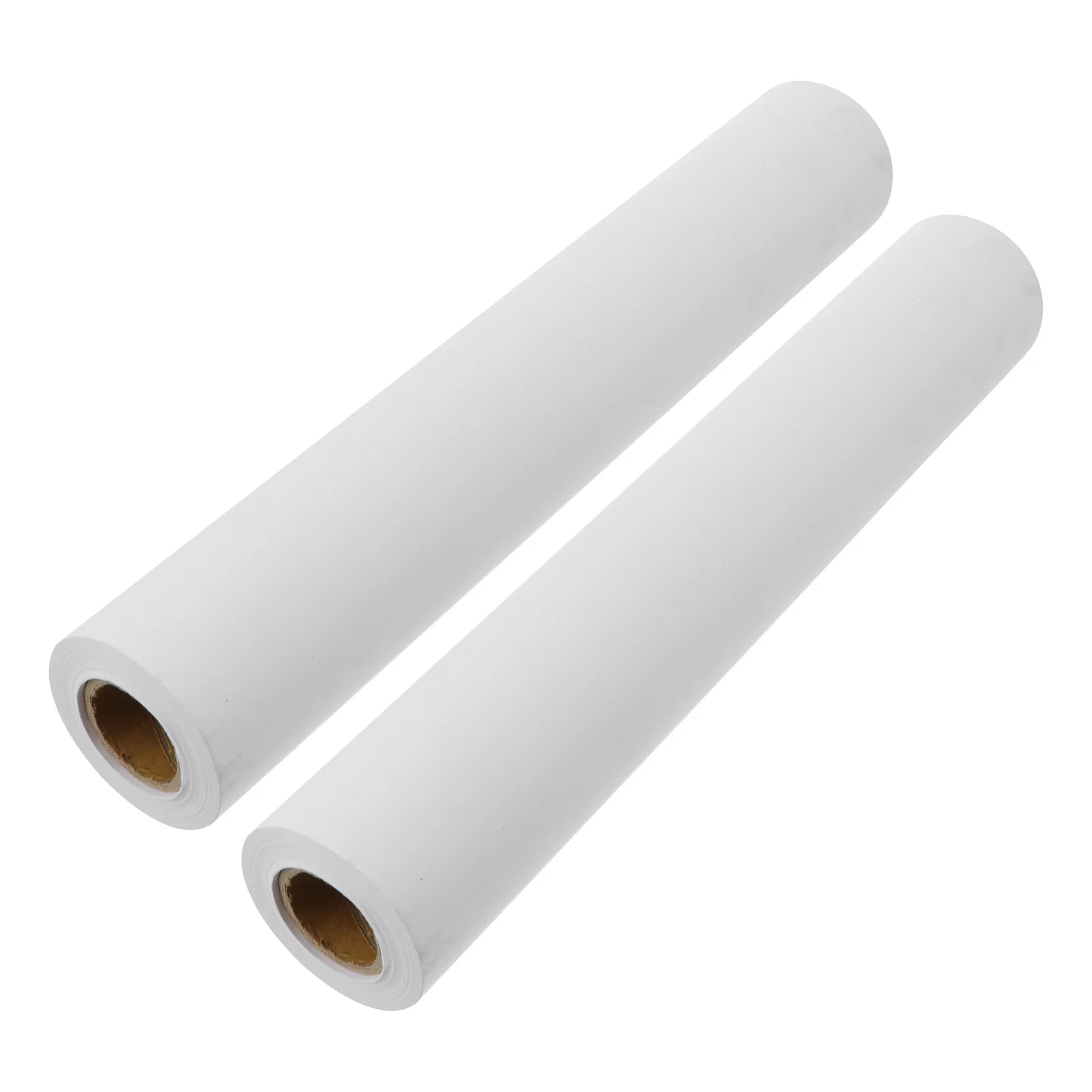 

2 Rolls Drawing Paper Blank Sketch White Vellum Scroll Graffiti Easel Bulletin Board Child