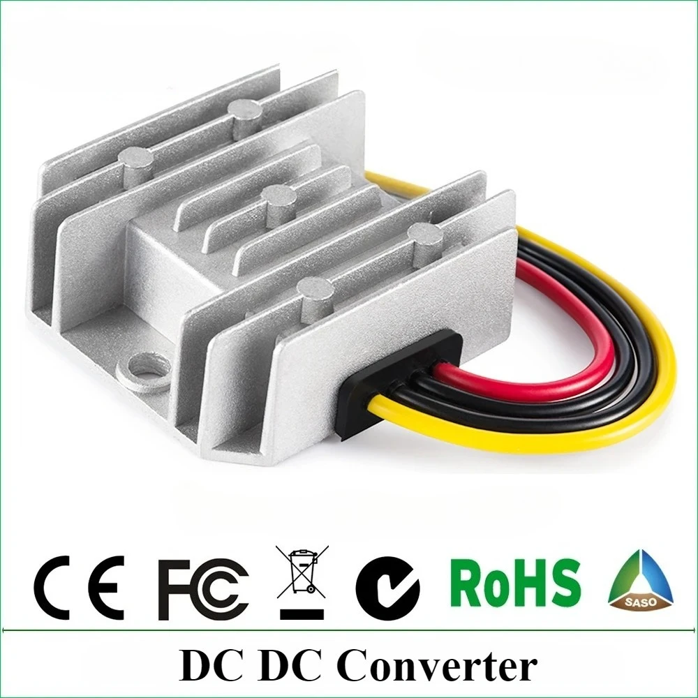 12V 24V to 5V 3A-100A DC Converter Regulator Car Step Down Reducer LED Lighting Display Daygreen CE Certified