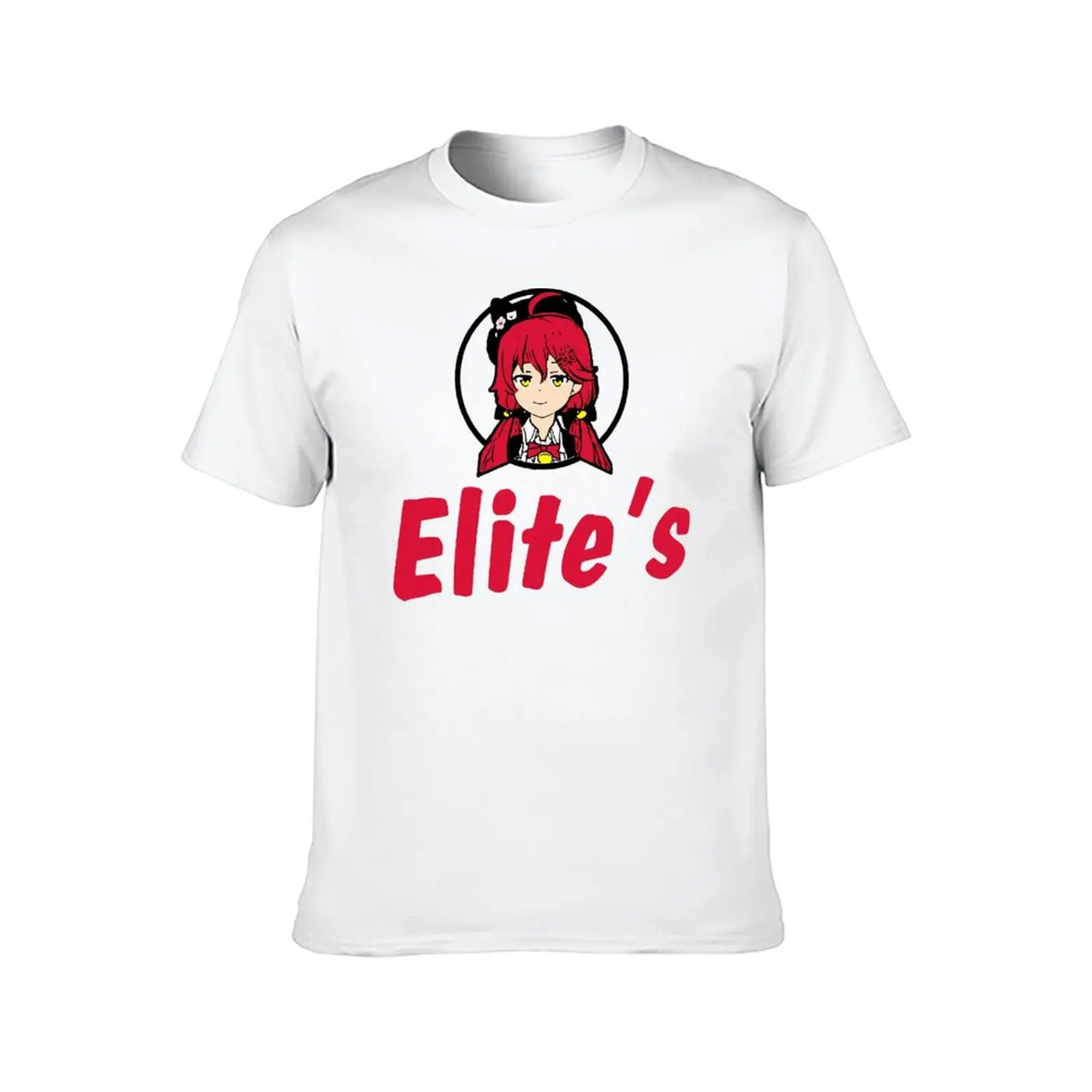 Hololive Sakura Miko Elite S Logo Parodie F Verse T-Shirt Sport Tshirt Creatieve Grappige Nieuwigheid Vrije Tijd Eur Maat