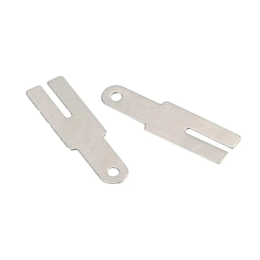 100 pezzi tipo Y fogli di strisce di cinturino in acciaio nichelato per pacco batteria saldatura a punti accessori per utensili elettrici a forma di striscia di nichel a forma di Y