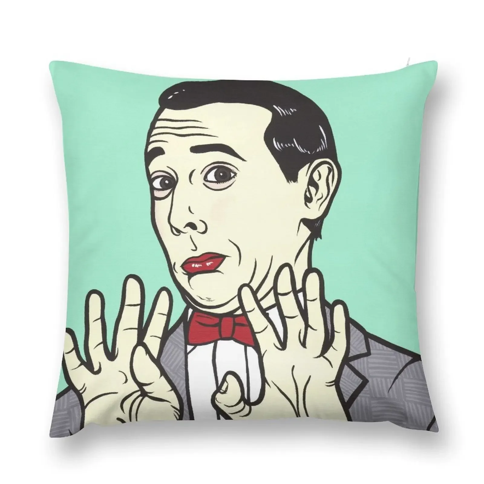 Pee Wee Herman Throw Pillow Pillowcases For Pillows Rectangular Cushion Cover pillow