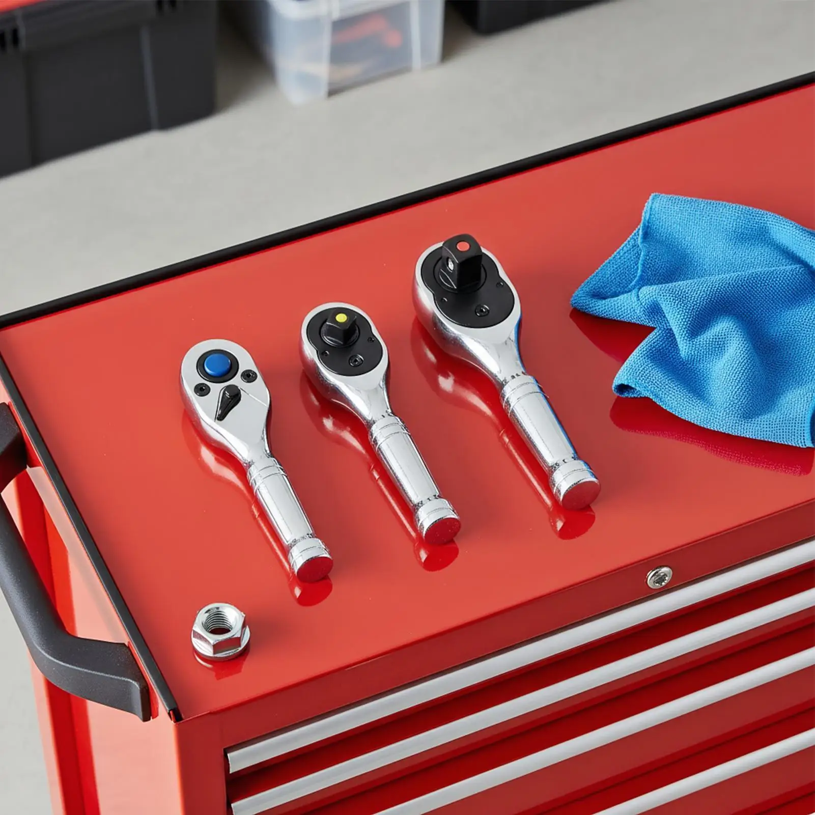 مفاتيح ربط بسقاطة صغيرة بمقبض قصير مجموعة أدوات ميكانيكية من الفولاذ الفاناديوم الكروم لإصلاح السباكة المنزلية والمكونات الميكانيكية #4