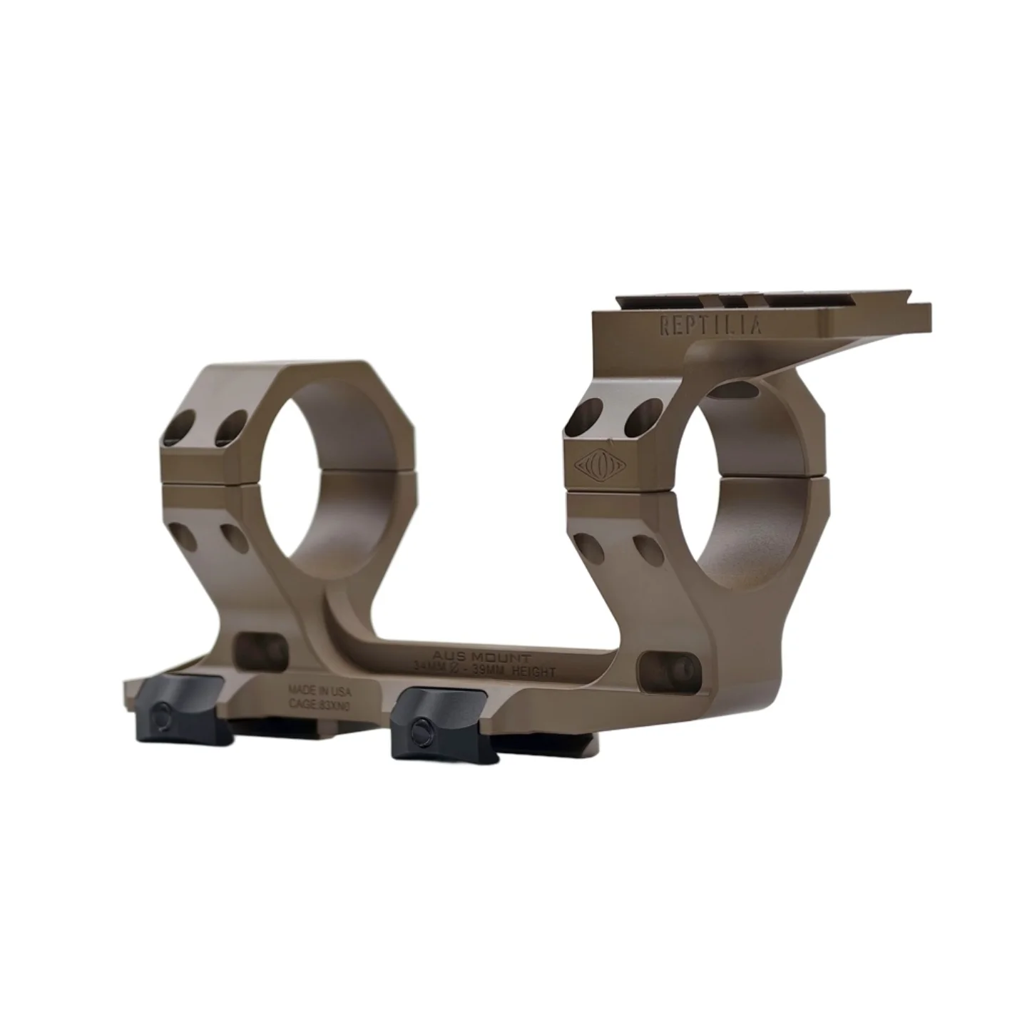 1.54/34 Mirror Bridge Bracket, Metal Wall-Mounted Slingshot Accessory with Coating