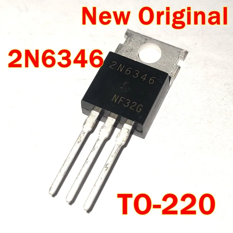 

1pcs to 100pcs 2N6346A 2N6346 New Original TO-220 TRIACS Silicon Bidirectional Triode Thyristors