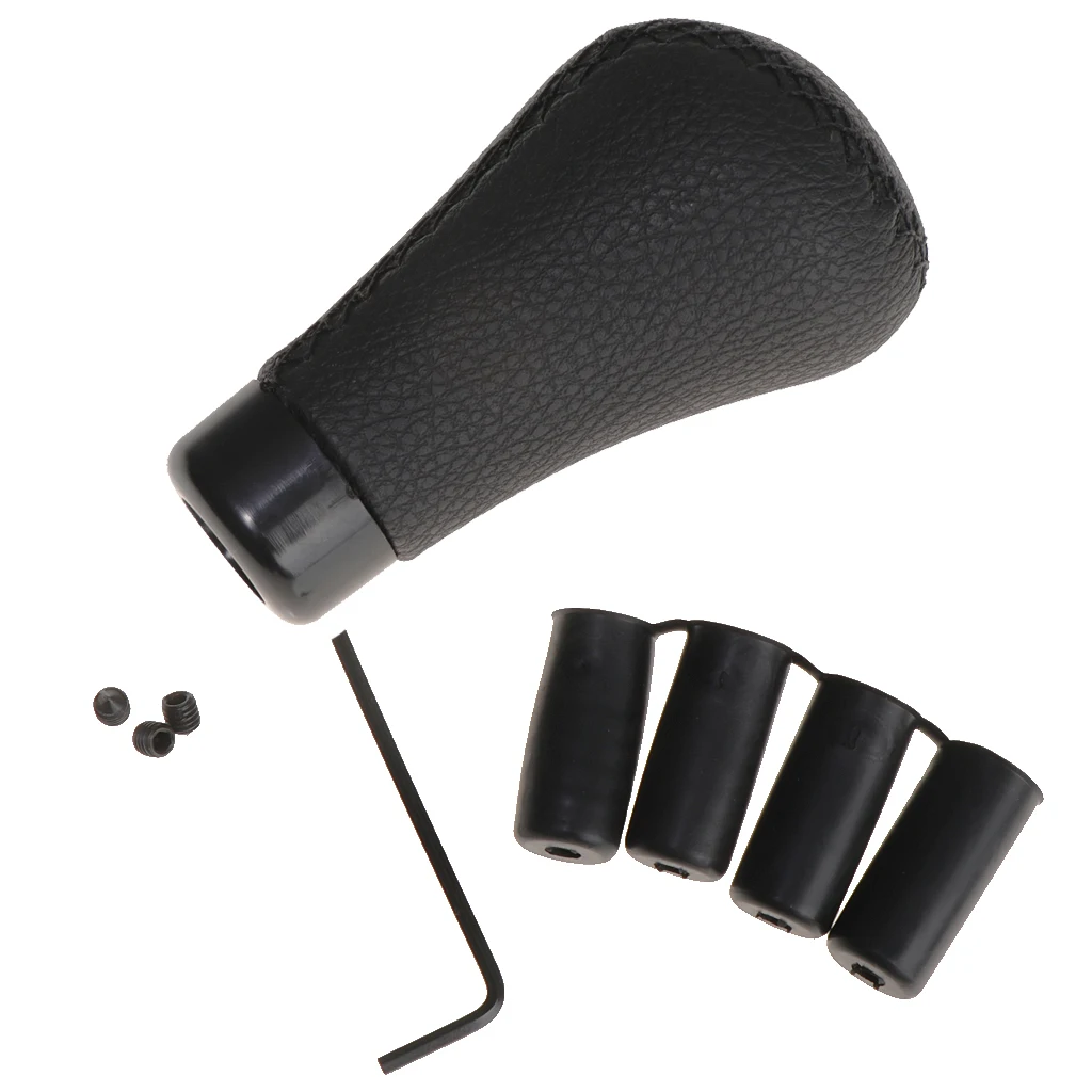 Manual Car Truck Gear Stick Shift Lever Shifter Handle Knob Car Stitching Gear Shifter Knob For Automatic Manual Cars