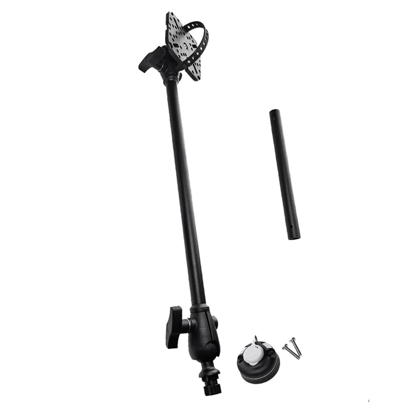 Pesca Finder Mount Marine Transdutor GPS Eletrônico Suporte Sistema De Montagem De Braço