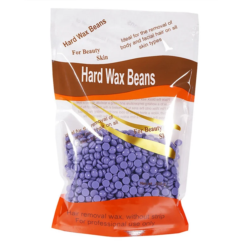 

ABBK-300G Waxing Wax Beans For Hair Removal Full Body Hot Film Hard Depilatory Wax Beads For Wax Heater Machine Easy To Use D