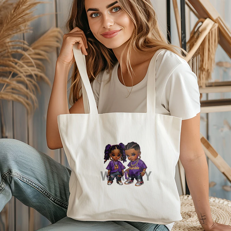 A hip-hop duo Iron on Patches for Clothes Transfer DTF Transfers Ready to Press Patch Shirts Heat transfer stickers Iron Patch
