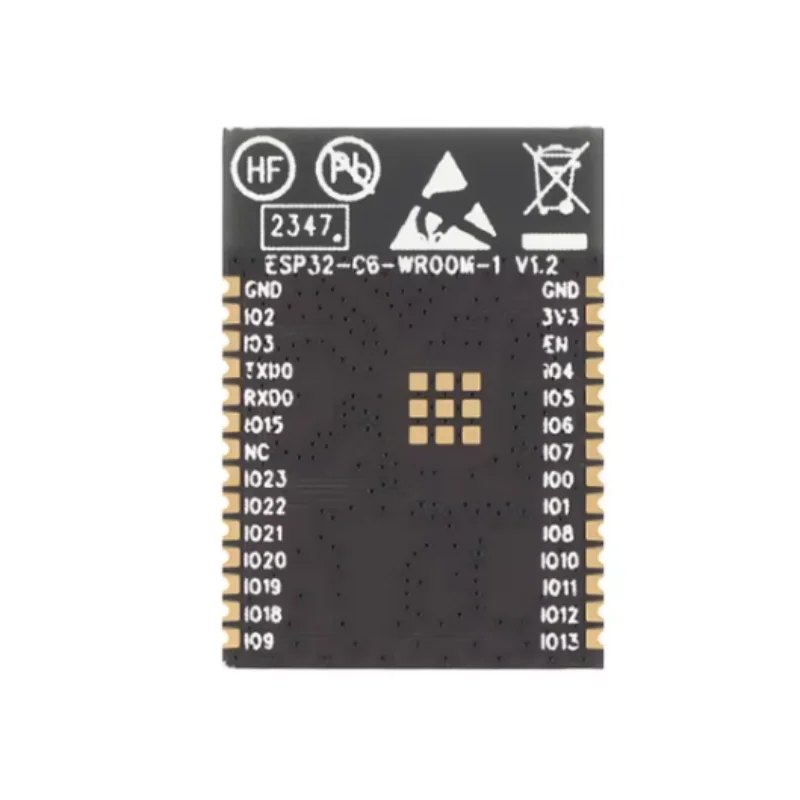 1pcs Original ESP32-C6-WROOM-1-N8 2.4GHz Wi-Fi 6 Bluetooth 5 Module