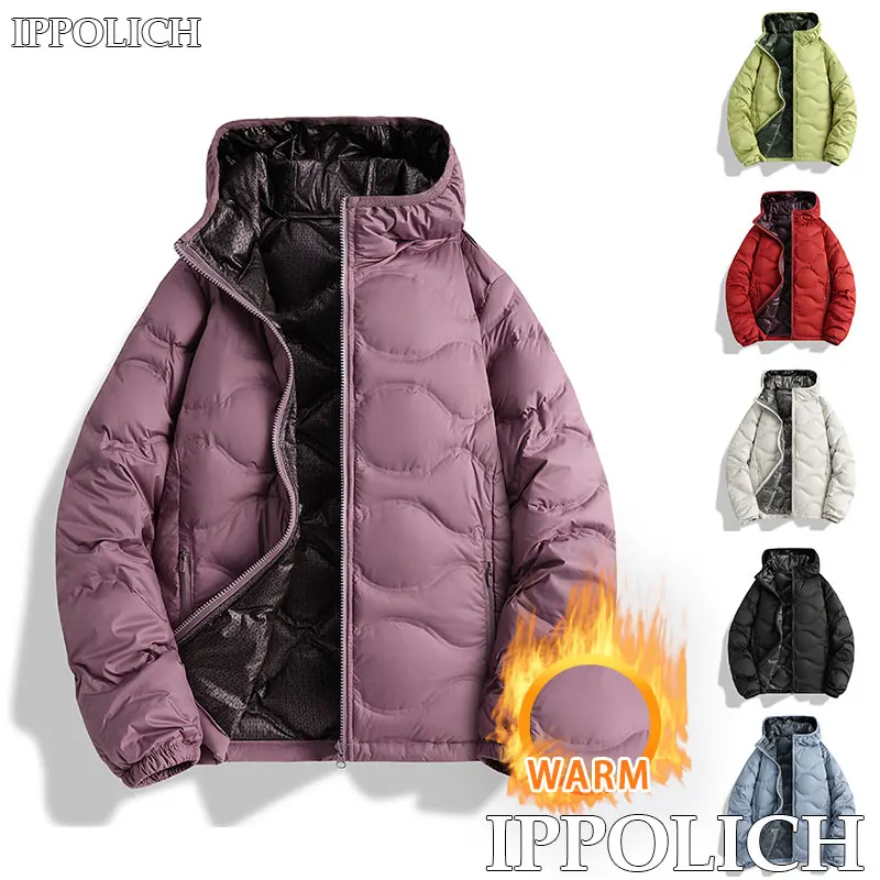 Unisex-Fleece-verdickte Kapuzenjacke, winddicht, atmungsaktiv, warm, Sportjacke, Herbst und Winter, Outdoor, Laufen, Fitness, dicke Jacke