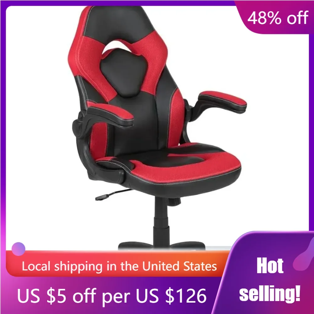 

Chaise Gaming Chairs X10 Gaming Chair Racing Office Ergonomic Computer PC Adjustable Swivel Chair With Flip-up Arms Furniture