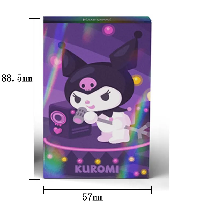 30 قطعة بطاقات الليزر مزدوجة الجوانب الكرتون كول-u-omi كيتي القط كول الاطفال اللعب هواية المقتنيات ألعاب بطاقات الصور جمع لعبة