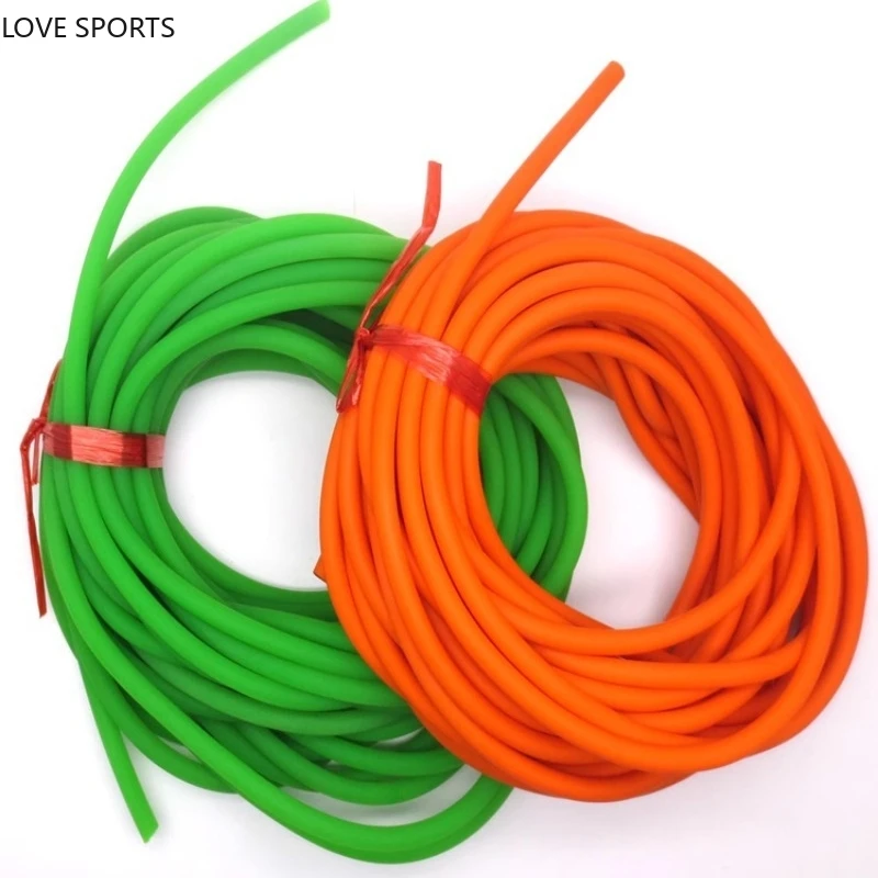 3M Diameter 5-6MM Solid Elastic Rubber (without Hole) Natural Latex Yoga Rope Sports Exercise Fitness Spearfishing Accessories