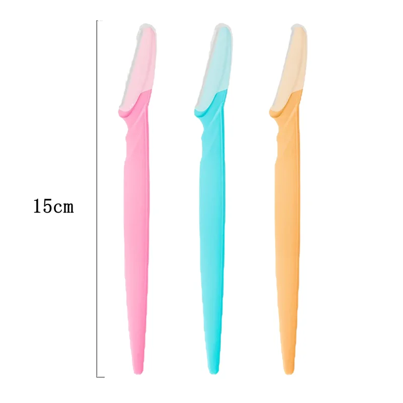 10pcs Woman Shaver Blades Face Body Hair Remover Safe Eyebrow Trimmer Portable Eyebrow Knife Mix Trimmer Shaver Makeup Tool Set