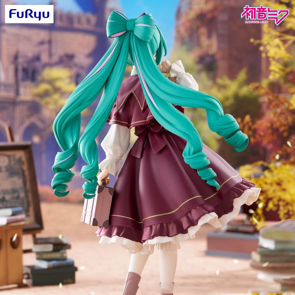 

100% оригинальная фигурка FuRyu Trio-Try-iT, персонажи Piapro, Хацунэ Мику, классическая ретро-фигурка аниме, экшн-фигурка, подарок на день рождения