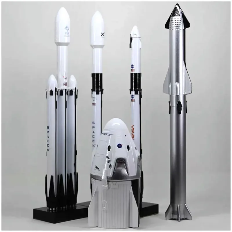 Maquette Falcon 9 1:233 – Modèle Spatial En Alliage Pour Bureau – Cadeau Passionné D'espace
