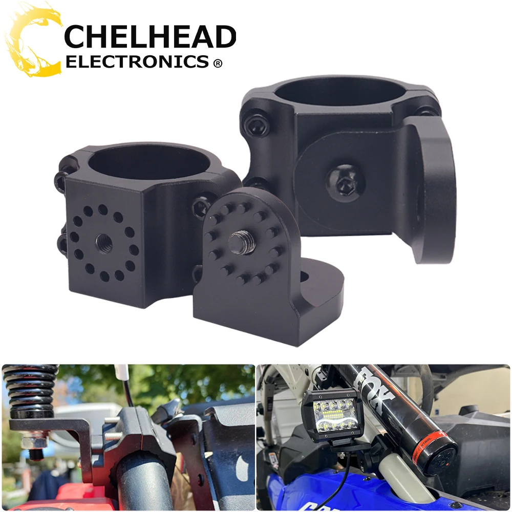 

1,75 "1,85" кронштейн для трубки с рулонной клеткой для антен, кнут, светодиодный монтажный держатель для рабочей планки для Polaris Can-Am Offroad ATV UTV