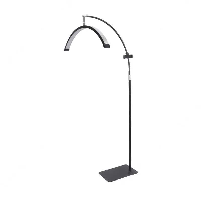 for  26 Inch Half Moon Aluminum Floor Lamp  Nail Salon Beauty Personal Care Esthetician Eyebrow Tattoo Light Fast Shipping